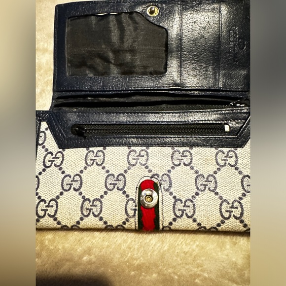 Gucci authentic 1970 supreme canva wallet - Picture 3 of 14